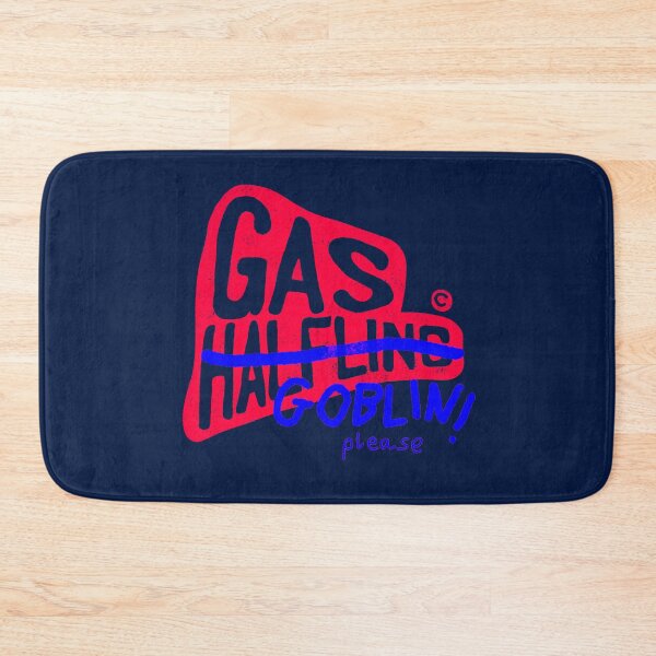 Item preview, Gas Halfling/Goblin Please! Logo design designed and sold by Lucie Jamais.