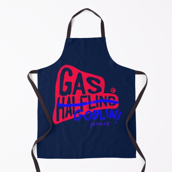 Item preview, Gas Halfling/Goblin Please! Logo design designed and sold by Lucie Jamais.