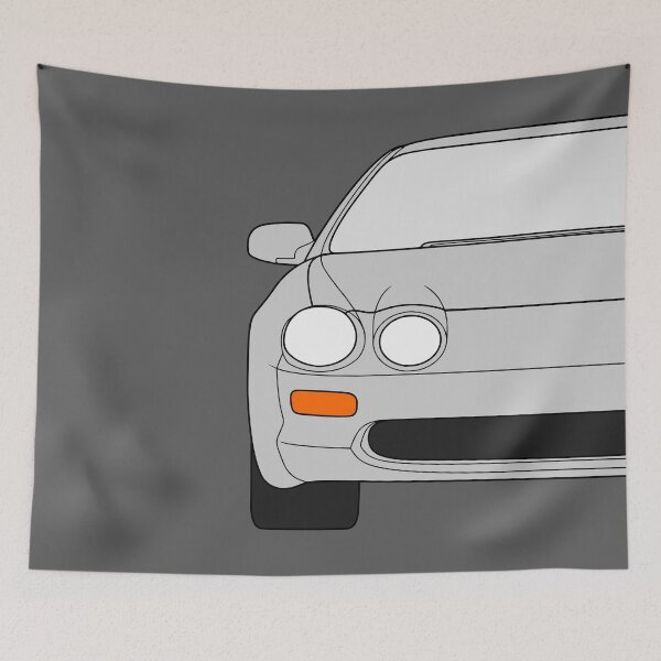 Item preview, Toyota Celica T200 silver color designed and sold by EdimDesign.