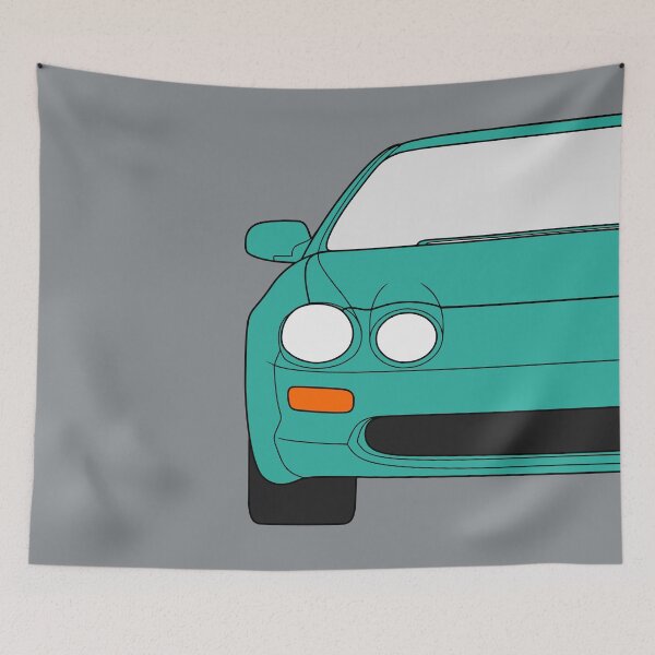 Item preview, Toyota Celica T200 teal color designed and sold by EdimDesign.