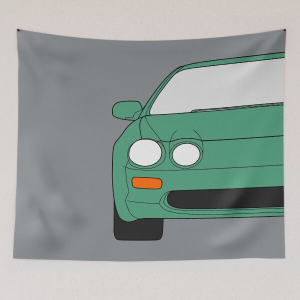 Item preview, Toyota Celica T200 caribbean green color designed and sold by EdimDesign.