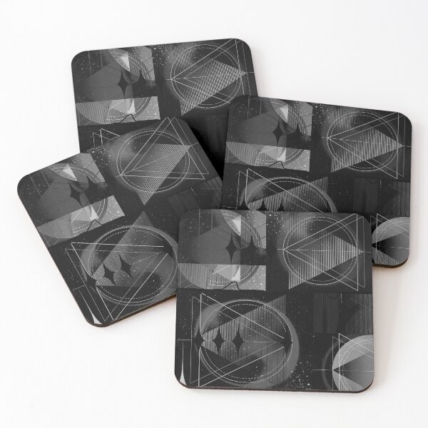 Item preview, Black White Geometric Design  designed and sold by AmezMemes.