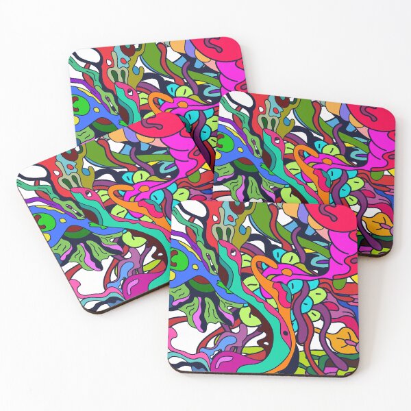 Item preview, Share Your Color Doodle Pattern designed and sold by DJava-ArtO.