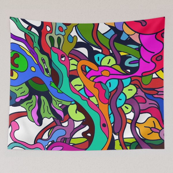 Item preview, Share Your Color Doodle Pattern designed and sold by DJava-ArtO.