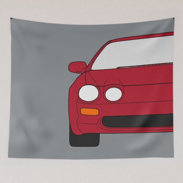 Item preview, Toyota Celica T200 red color designed and sold by EdimDesign.