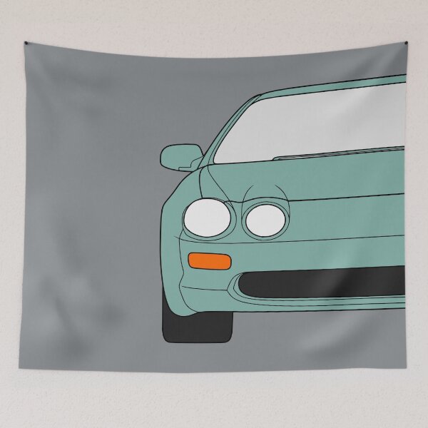 Item preview, Toyota Celica T200 sea spray green color designed and sold by EdimDesign.
