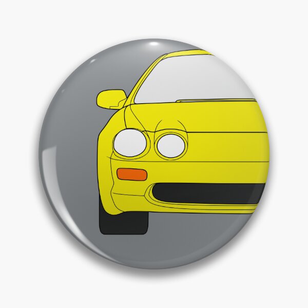 Item preview, Toyota Celica T200 solar yellow color designed and sold by EdimDesign.