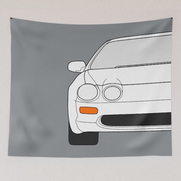 Item preview, Toyota Celica T200 white color designed and sold by EdimDesign.