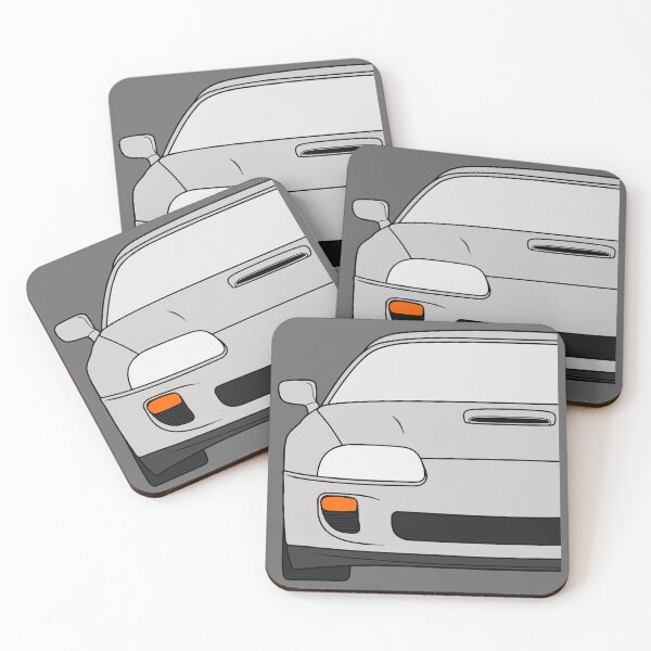 Item preview, Toyota Supra MK4 silver color designed and sold by EdimDesign.
