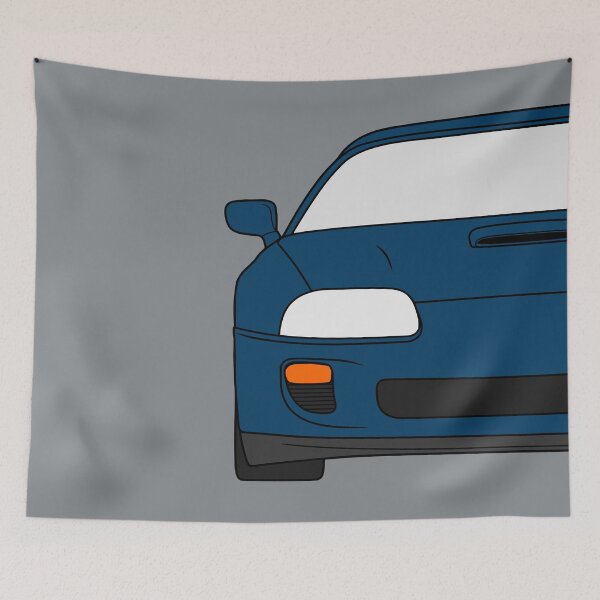 Item preview, Toyota Supra MK4 baltic blue color designed and sold by EdimDesign.