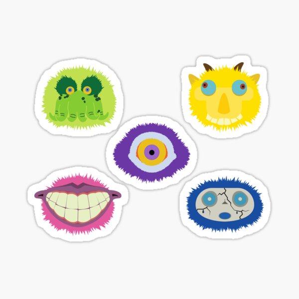 Vista previa del artículo con la obra «Cabezas de muñecas StarKid - Color plano», diseñado y vendido por AwesomeLilJess.