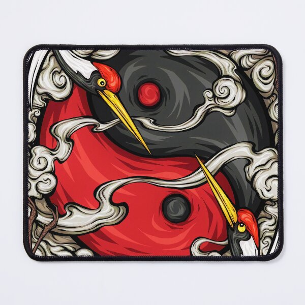 Item preview, Yin Yang Wading Birds designed and sold by JuliaRicketson.