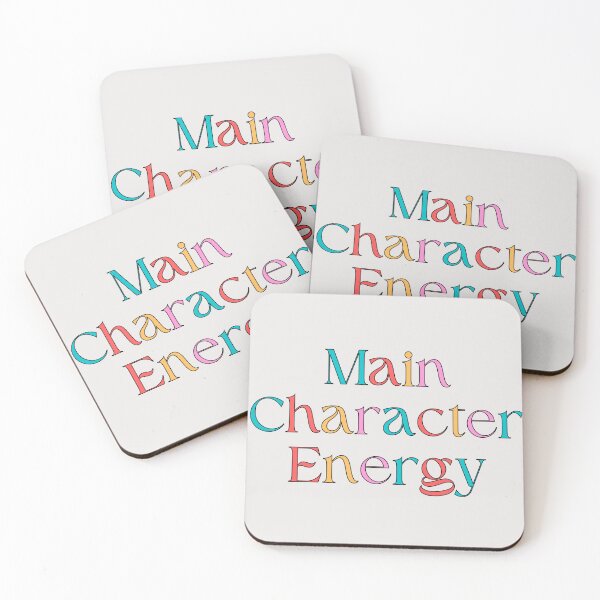 Item preview, Main Character Vibes designed and sold by art-and-sticker.