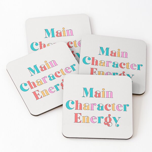 Item preview, Main Character Vibes designed and sold by art-and-sticker.
