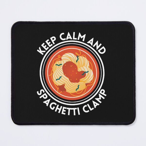 Item preview, Keep Calm And Spaghetti Clamp designed and sold by NikkosDesigns.