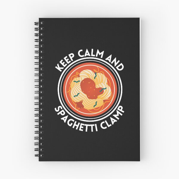Item preview, Keep Calm And Spaghetti Clamp designed and sold by NikkosDesigns.