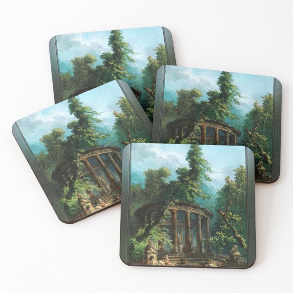 Item preview, The Bathing Pool by Hubert Robert designed and sold by Xzendor7 Digital Art Creations.