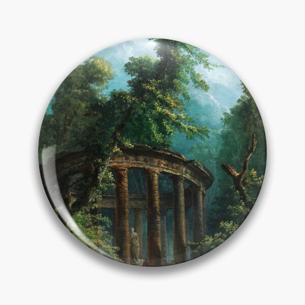 Item preview, The Bathing Pool by Hubert Robert designed and sold by Xzendor7 Digital Art Creations.