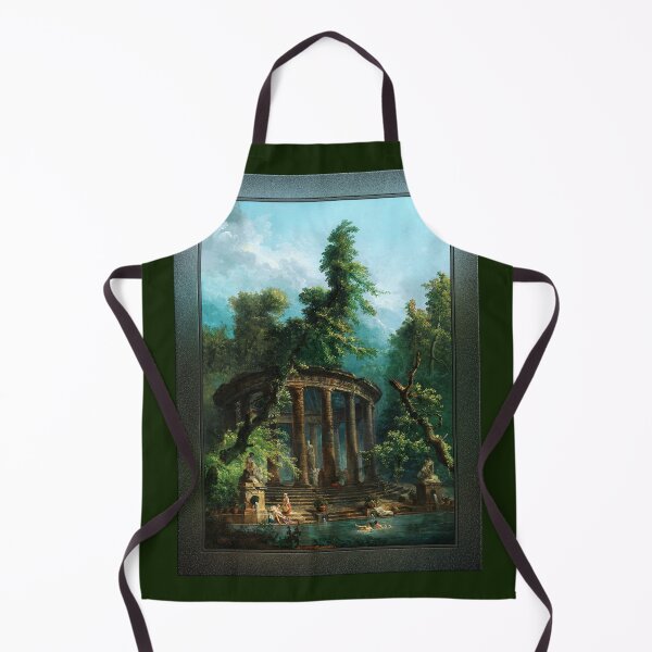 Item preview, The Bathing Pool by Hubert Robert designed and sold by Xzendor7 Digital Art Creations.