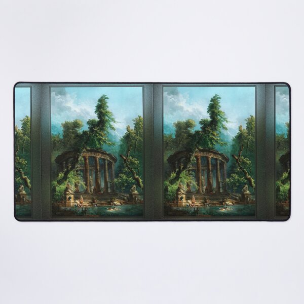Item preview, The Bathing Pool by Hubert Robert designed and sold by Xzendor7 Digital Art Creations.