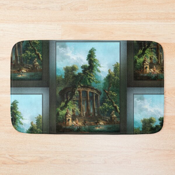 Item preview, The Bathing Pool by Hubert Robert designed and sold by Xzendor7 Digital Art Creations.