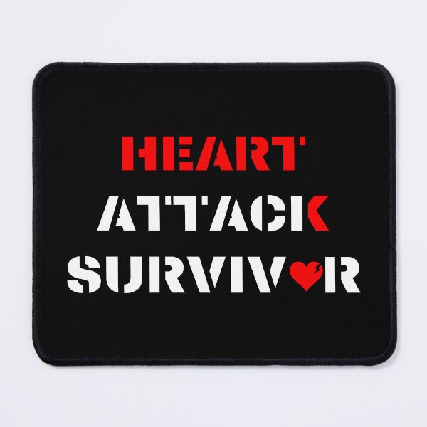 Item preview, Heart attack survivor motivational design designed and sold by DigitalMagShop.