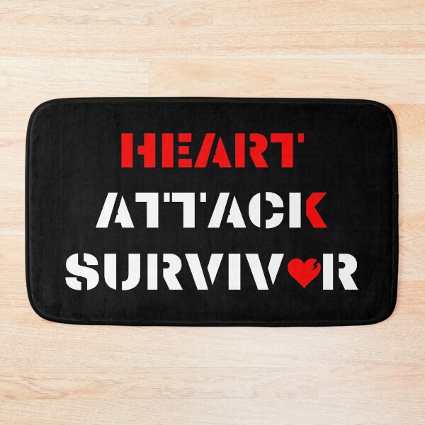 Item preview, Heart attack survivor motivational design designed and sold by DigitalMagShop.