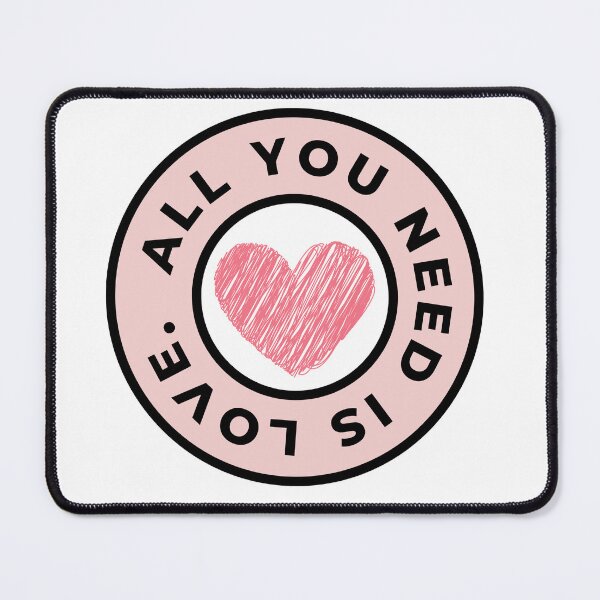 Item preview, All You Need Is Love Heart Pink | Hydro Phone Laptop Water bottle  designed and sold by CosmicLoots.