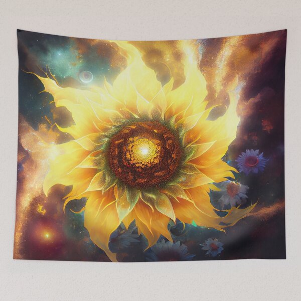 Item preview, Cosmic Sunflower designed and sold by CEVmemories.