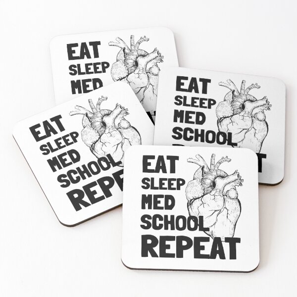 Item preview, Eat Sleep Med School Repeat Funny med school  designed and sold by 5thseason-shop.