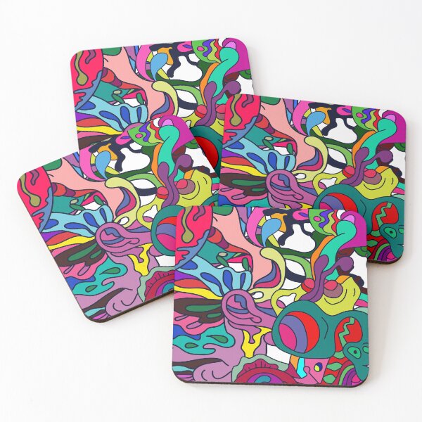 Item preview, Seeing You From A Distance Combination Color Doodle Pattern designed and sold by DJava-ArtO.
