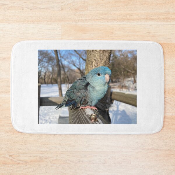 Item preview, a parrot in the snow designed and sold by ryjellhouse.