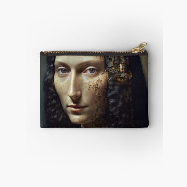 Item preview, Bionic android version of Mona Lisa designed and sold by RK - Shop.
