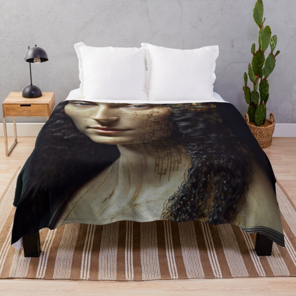 Item preview, Bionic android version of Mona Lisa designed and sold by RK - Shop.