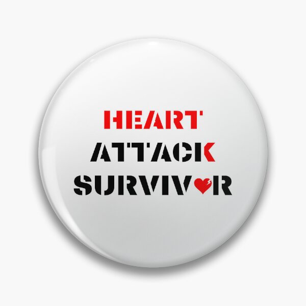 Item preview,  Heart attack survivor motivational design designed and sold by DigitalMagShop.