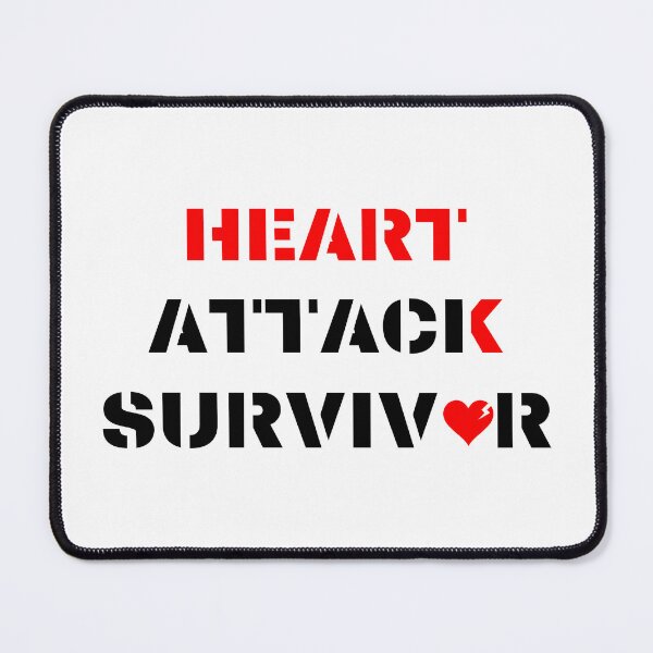 Item preview,  Heart attack survivor motivational design designed and sold by DigitalMagShop.