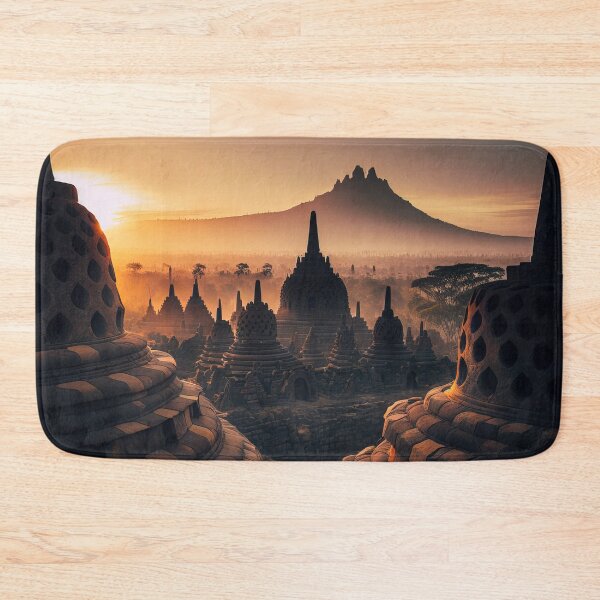 Item preview, Borobudur temple sunrise designed and sold by RK - Shop.