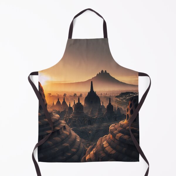 Item preview, Borobudur temple sunrise designed and sold by RK - Shop.