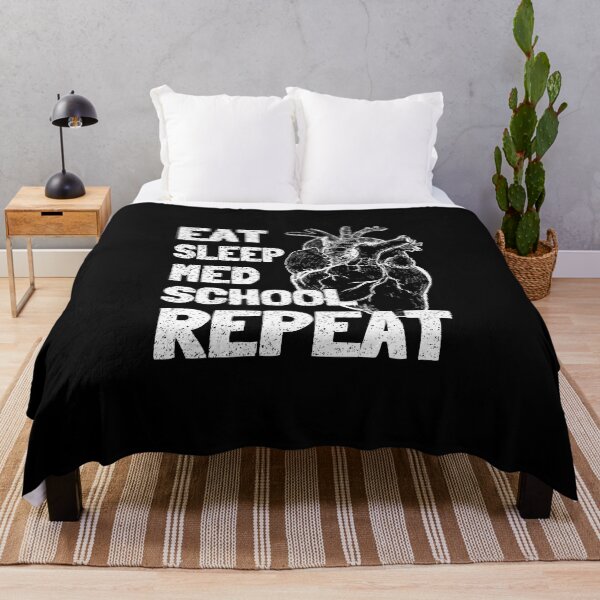Item preview, Eat Sleep Med School Repeat Funny med school designed and sold by 5thseason-shop.