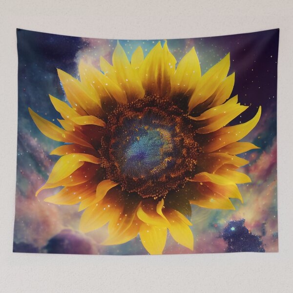 Item preview, Cosmic Sunflower designed and sold by CEVmemories.