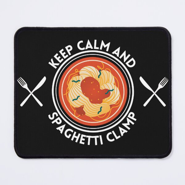 Item preview, Copy of Keep Calm And Spaghetti Clamp designed and sold by NikkosDesigns.