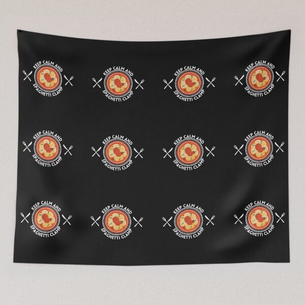 Item preview, Copy of Keep Calm And Spaghetti Clamp designed and sold by NikkosDesigns.