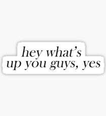 shane dawson intro Sticker