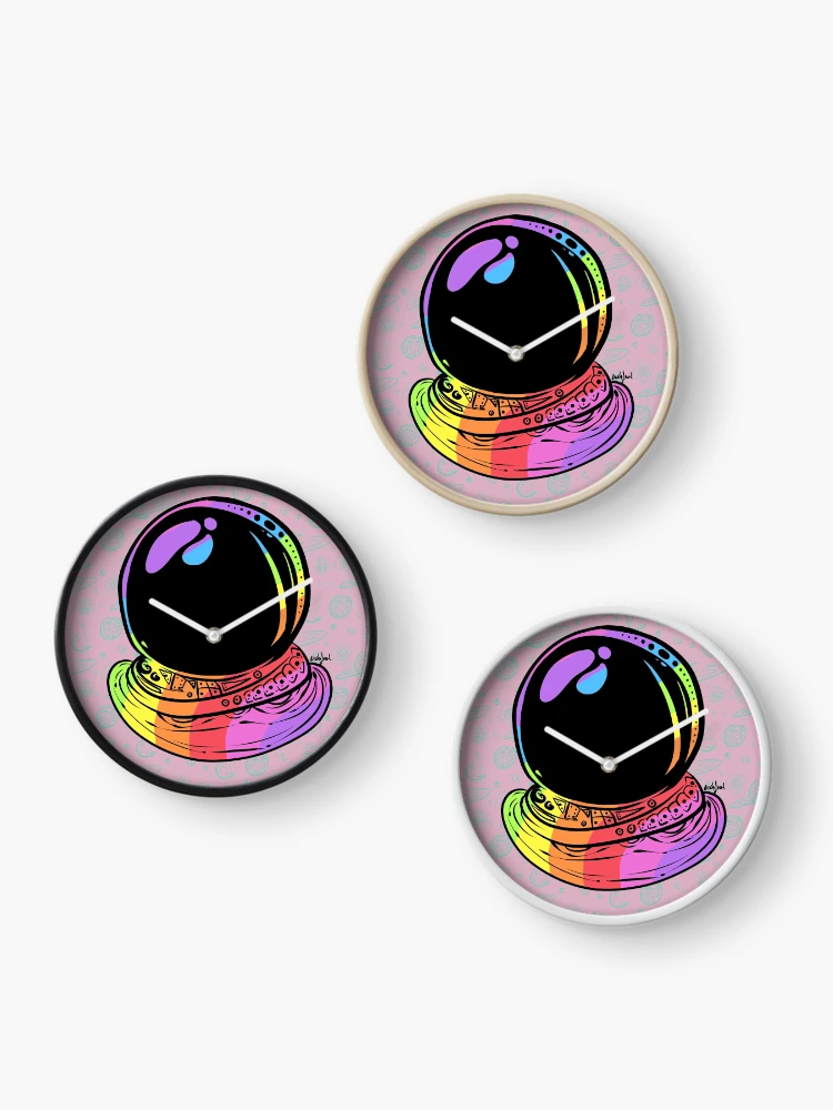 Thumbnail 3 of 4, Clock, Far Out Spaceman designed and sold by You Have A Choice.