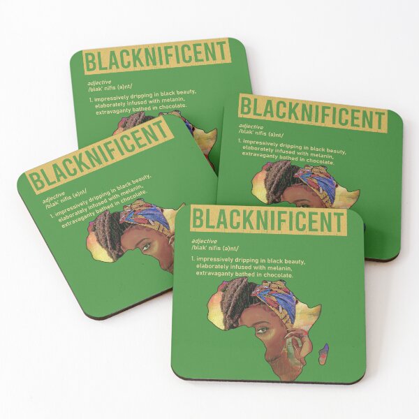 Item preview, Blacknificent Black Queen girl Definition Juneteenth Black Afro Woman Blacknificent Gear designed and sold by Amirebdesign.