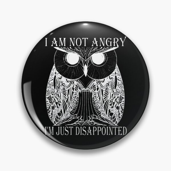 Item preview, Not angry Owl designed and sold by CottagePop.