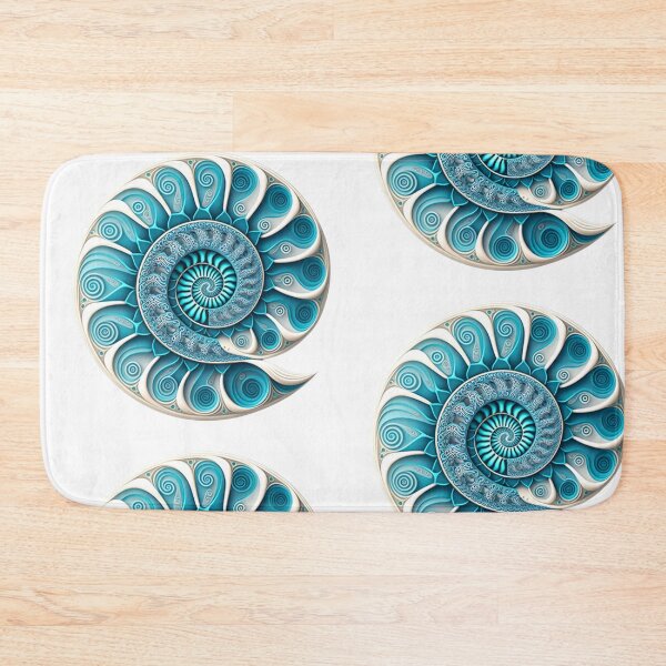 Item preview, Water Spiral Fibonacci Style Rainbow Colourful Nature designed and sold by RAGANADesign.