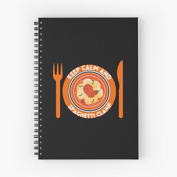 Item preview, Copy of Keep Calm And Spaghetti Clamp designed and sold by NikkosDesigns.