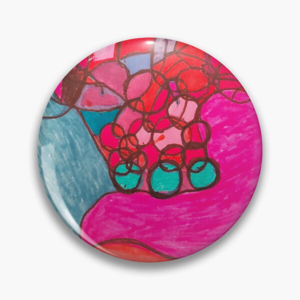 Item preview, Abstract Modern Multicoloured Pink Orange designed and sold by PodmenikArt.