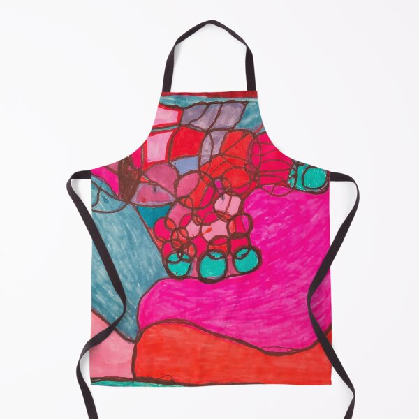 Item preview, Abstract Modern Multicoloured Pink Orange designed and sold by PodmenikArt.